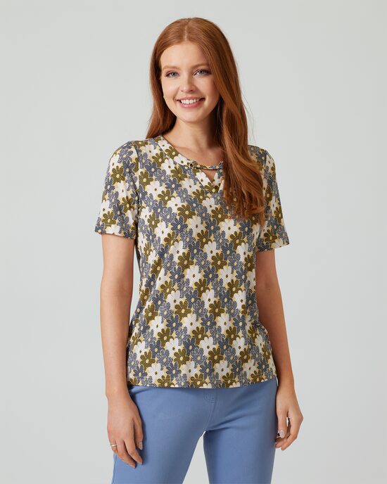 Produktabbildung für Shirt-Bluse mit Cut-Out