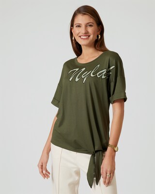 Shirt mit Logo-Detail