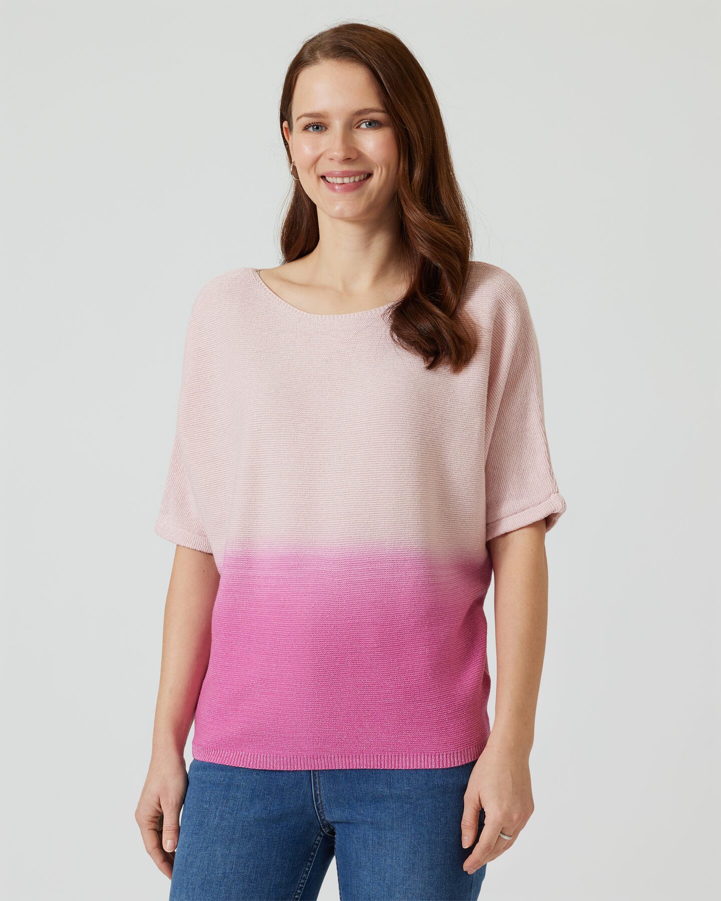 Produktabbildung für Pullover im Color-blocking-Look