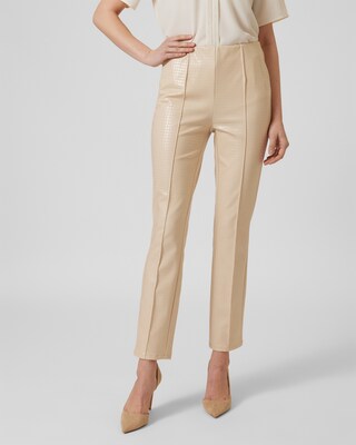 Schlupfhose mit Hahnentrittmuster