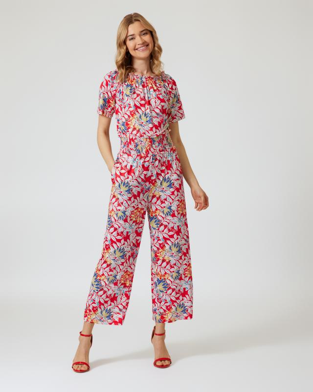Overall mit Allover-Print