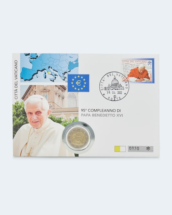 Produktabbildung für Vatikan Numisbrief Papst Benedikt XVI 2022
