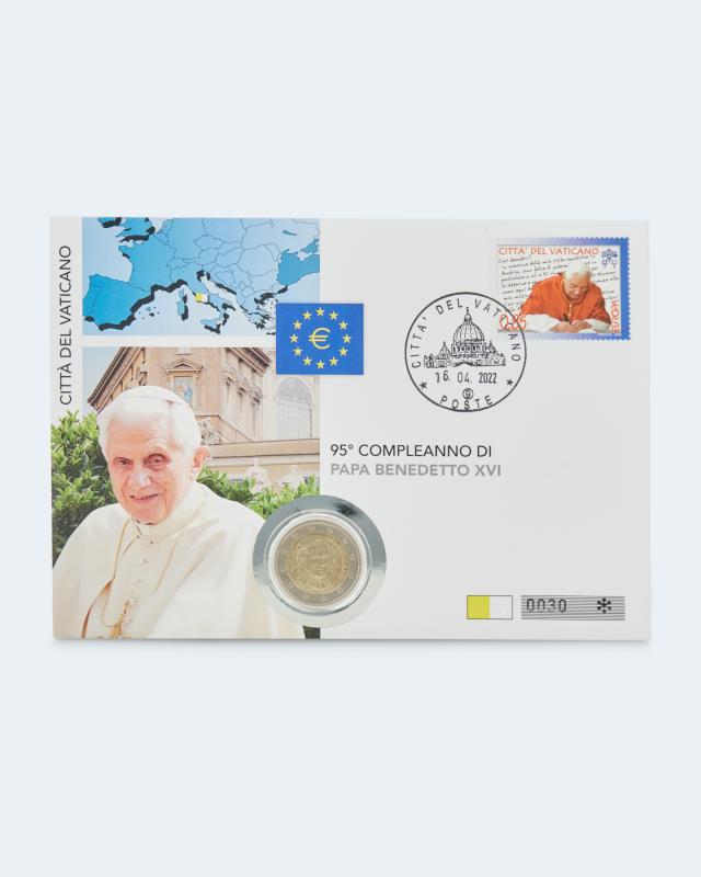 Vatikan Numisbrief Papst Benedikt XVI 2022
