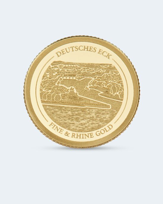 Produktabbildung für Goldmünze Deutsches Eck 2021