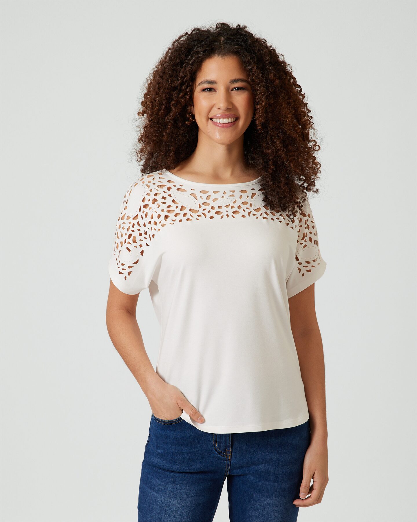 Produktabbildung für Shirt mit Lasercut