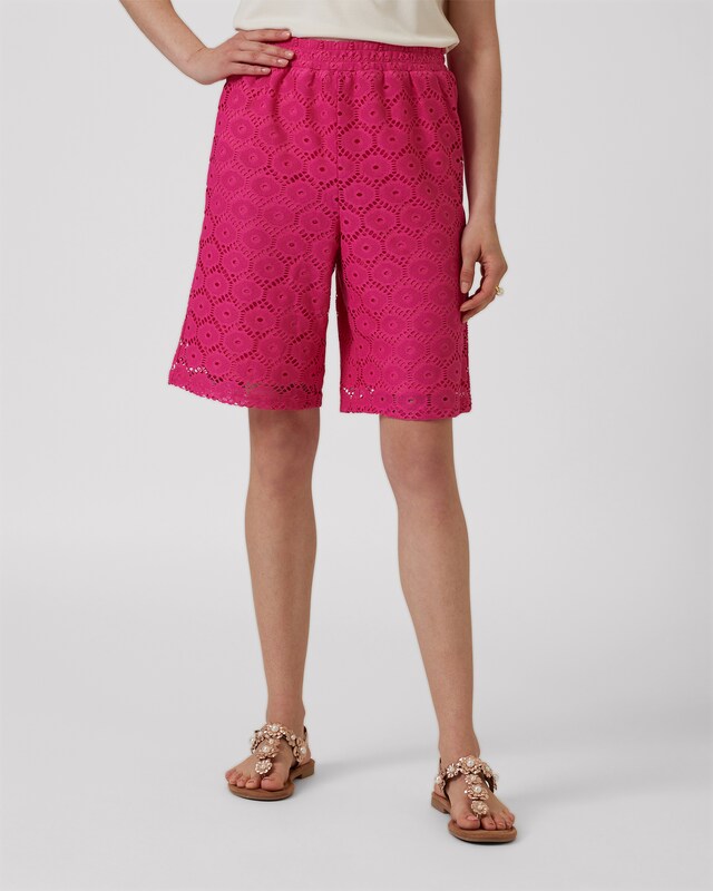 Shorts im Ornament-Design