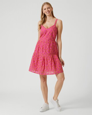 Kleid in floralem Design