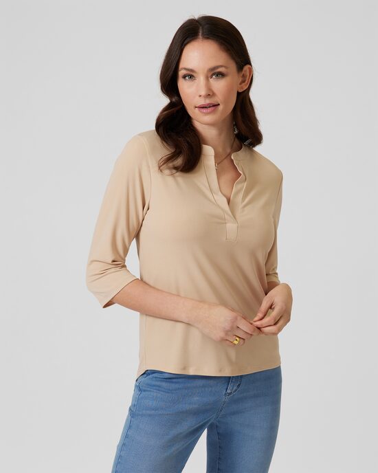 Produktabbildung für Shirt mit 3/4-Arm