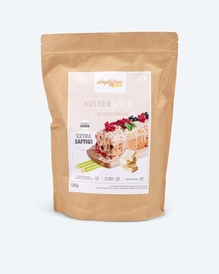 Backmischung Kuchen-Glück