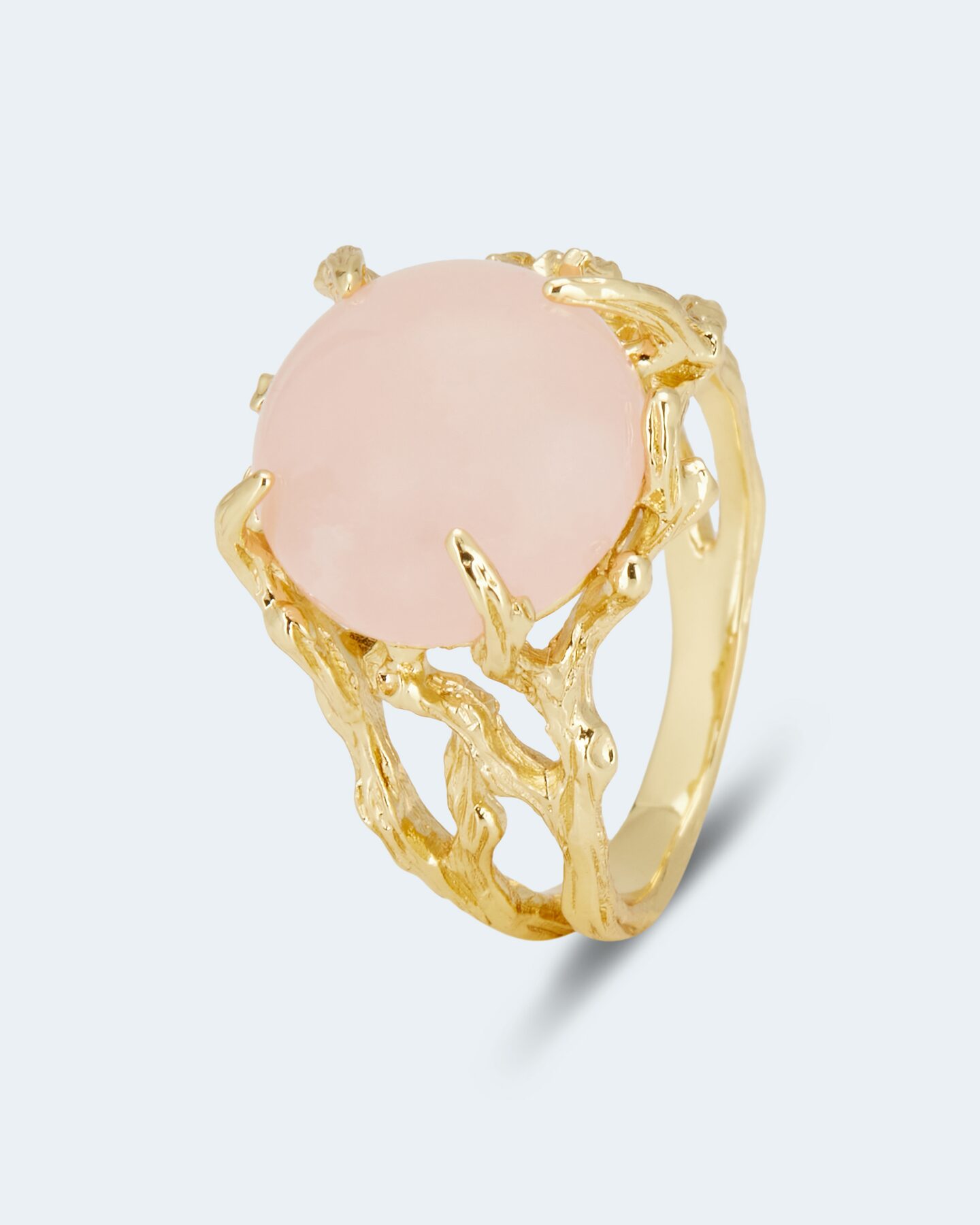 Produktabbildung für Ring mit Rosenquarz