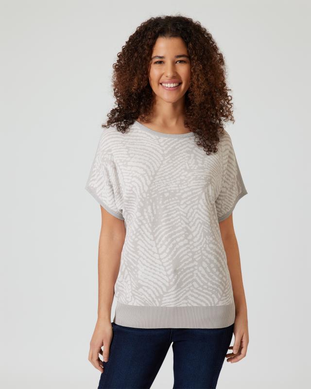 Pullover mit All-over-Druck