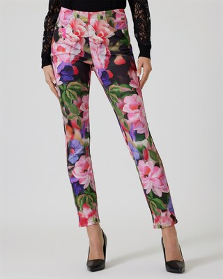 Ponte-Hose mit Print