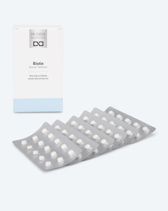 Produktabbildung für Biotin Beauty Tabletten, 90 Stück
