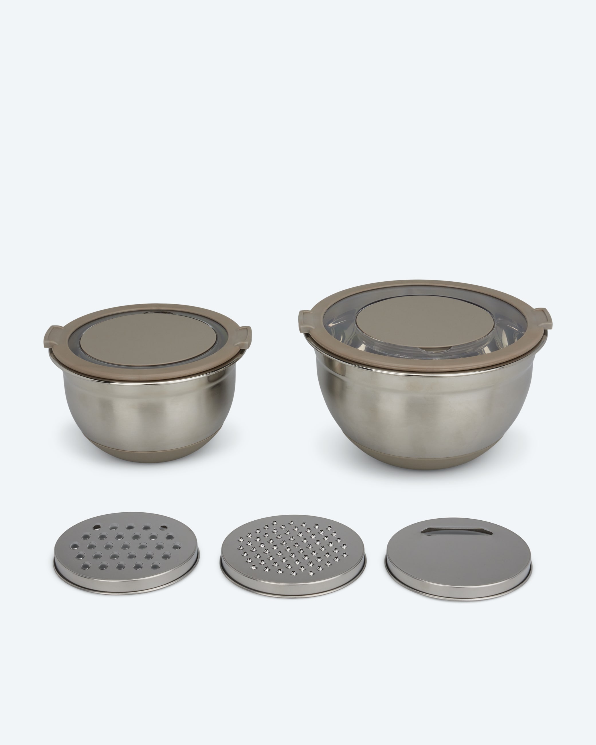 Produktabbildung für Schüssel-Set Edelstahl, 7tlg.
