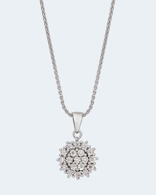 Diamant-Anhänger mit 0,1007 Karat