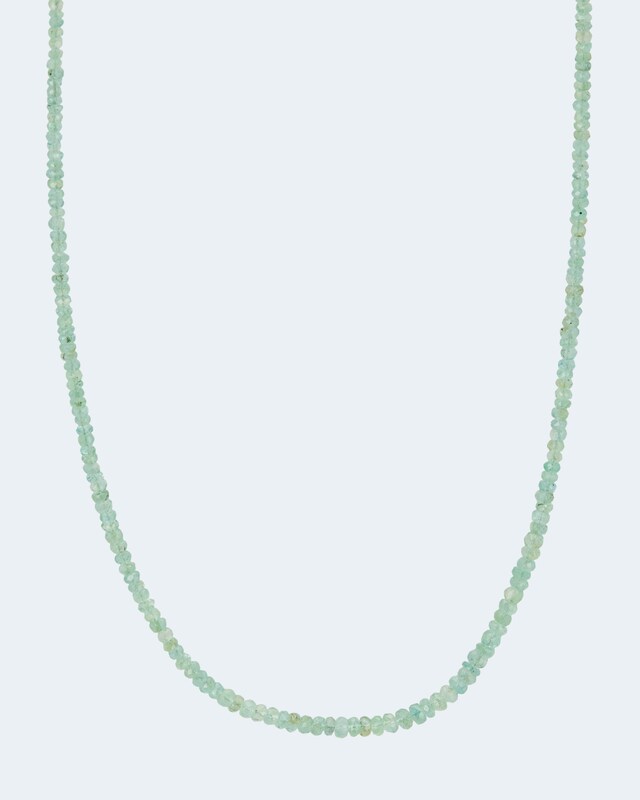 Collier aus Sambia Smaragd