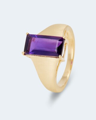 Ring mit Amethyst