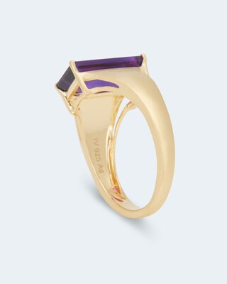 Ring mit Amethyst