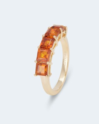 Ring mit Madeira-Citrin