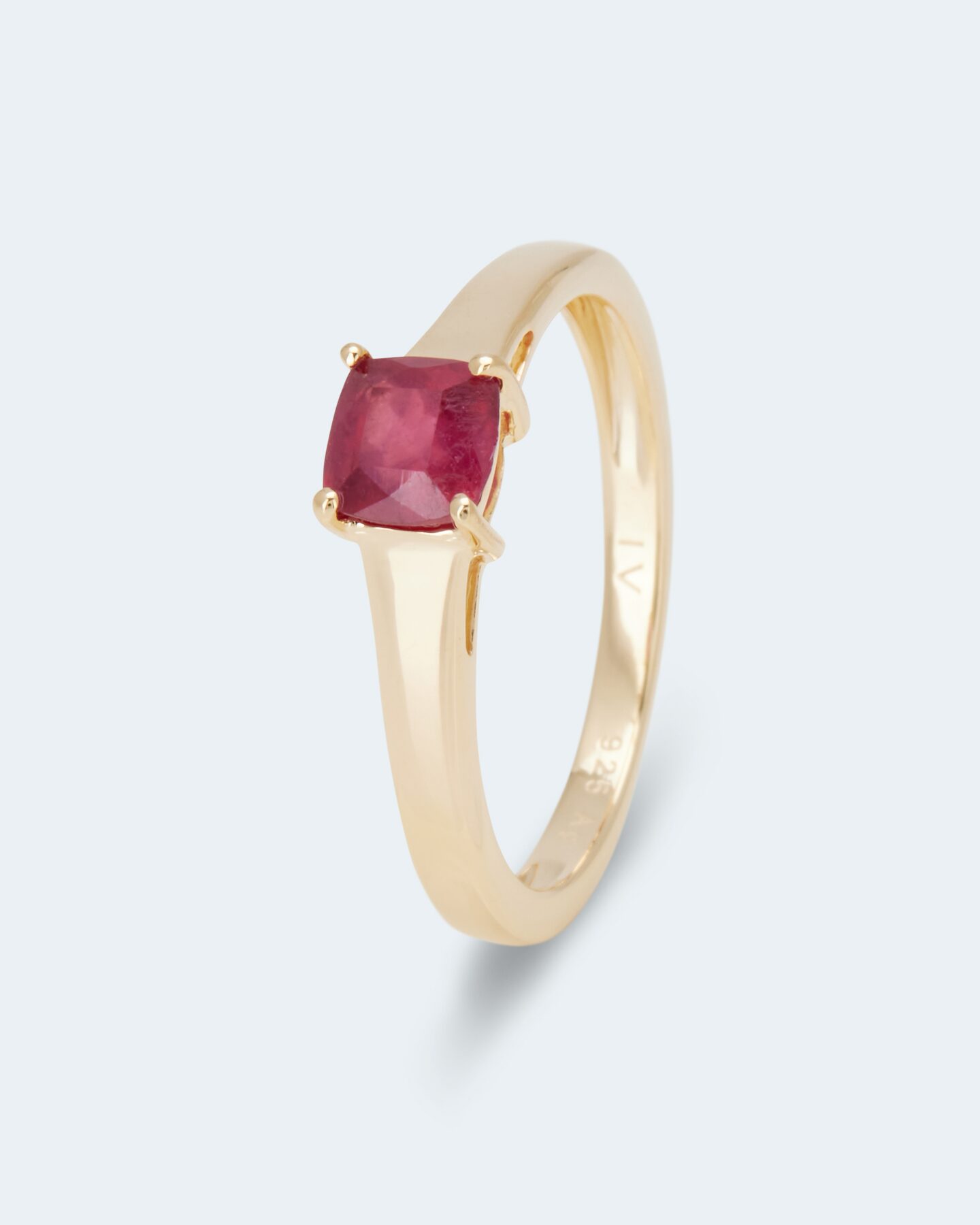 Produktabbildung für Ring mit Sambia Rubin