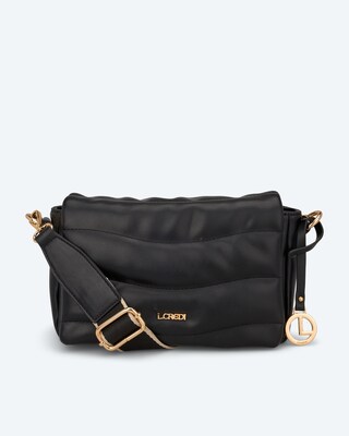 Überschlagtasche in Stepp-Optik