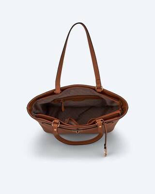 Shopper mit Schloss-Applikation