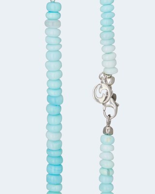 Collier mit Opal, Hämatit und SWZ-Perle