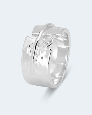 Ring mit Zirkonia