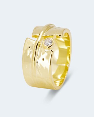 Ring mit Zirkonia