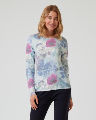 Soft Pullover "Blumenparadies"