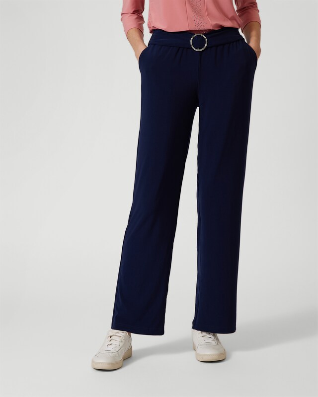 Schlupfhose mit Deko-Schließe
