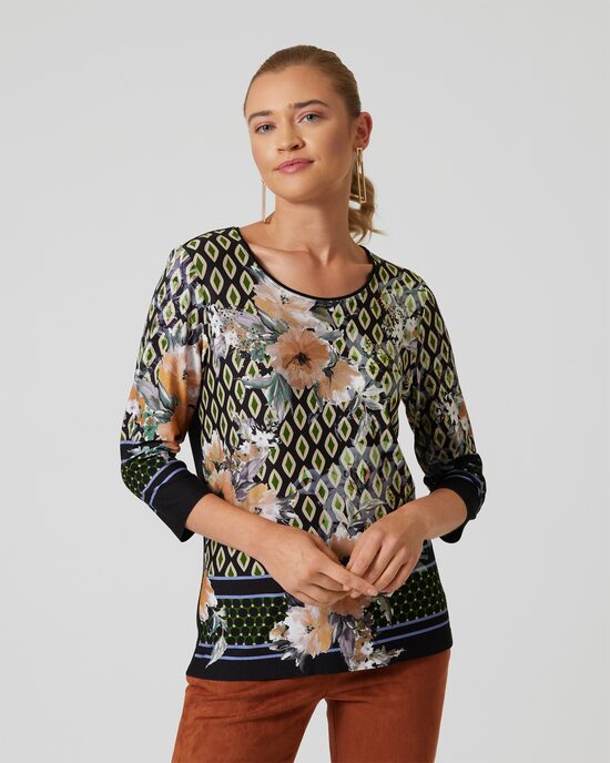 Produktabbildung für Shirt mit platziertem Print