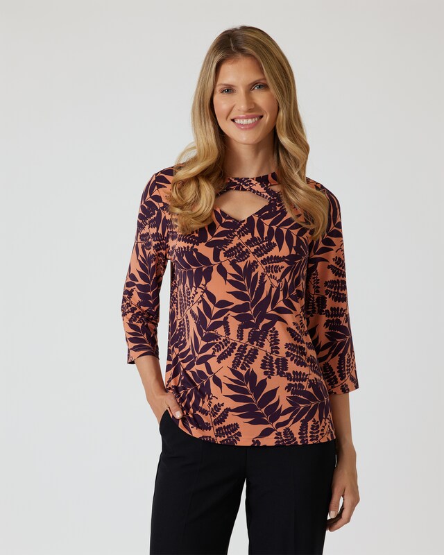 Shirt mit Cut-Outs