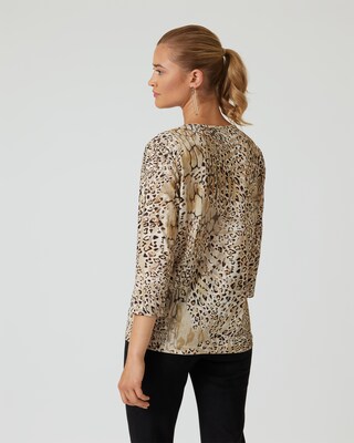 Shirt mit Animaldruck