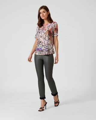 Shirt mit Animal-Print