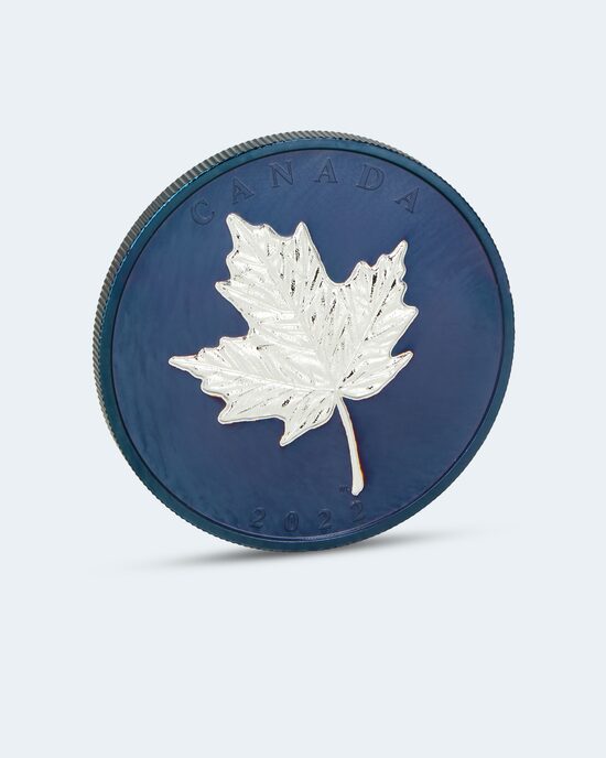 Produktabbildung für 5Oz Silbermünze Maple Leaf 2022