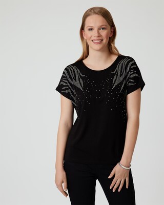 Shirt mit Zebramuster