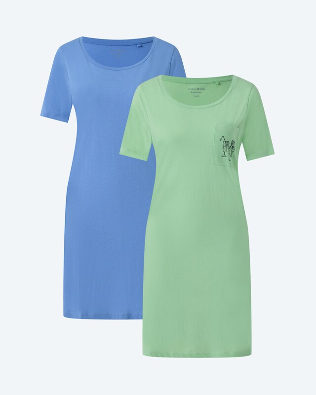 Bigshirt "Sleepy" im 2er-Pack