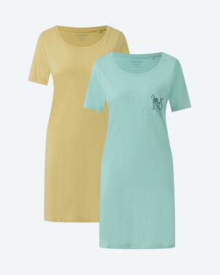 Bigshirt "Sleepy" im 2er-Pack