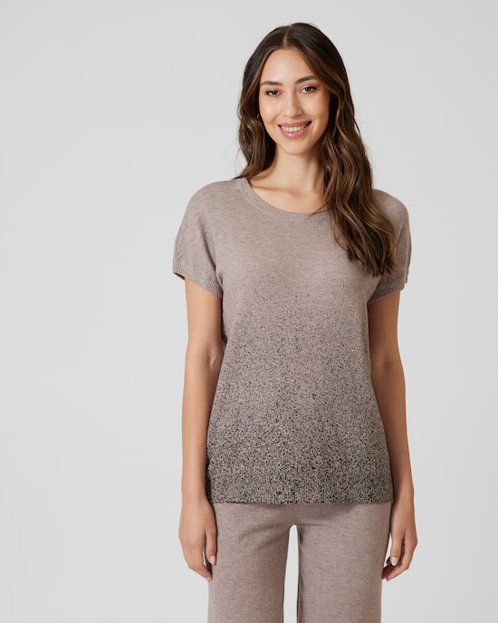 Produktabbildung für Pullover mit Glitzer