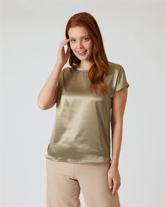Produktabbildung für Shirt im Materialmix