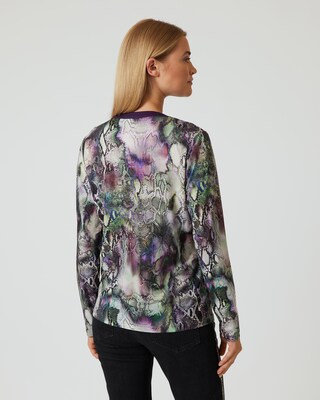 Shirt mit Snakeprint