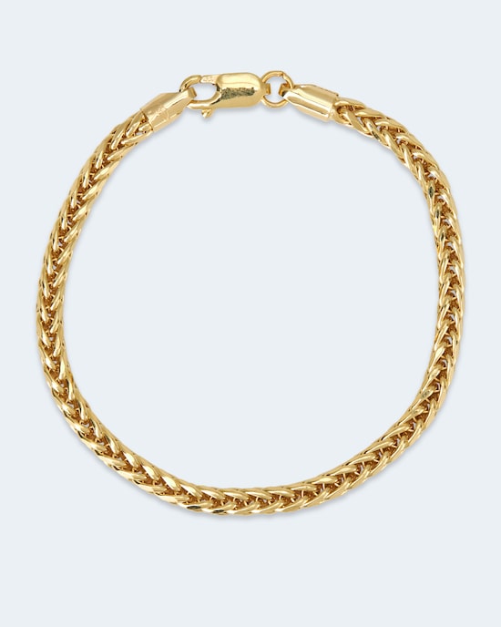 Produktabbildung für Zopfarmband aus Gold 585