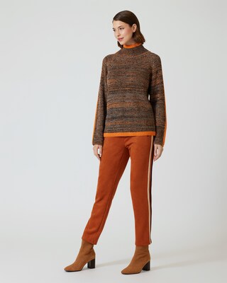 Pullover mit Kontraststreifen