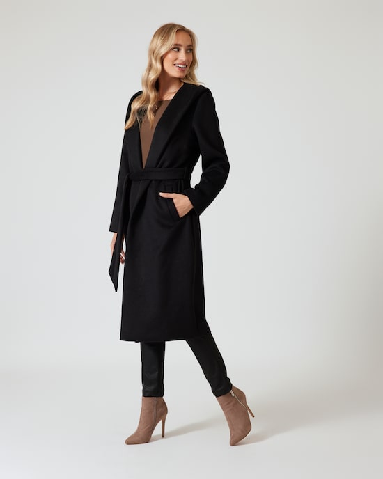 Produktabbildung für Mantel "Couture" mit Bindegürtel
