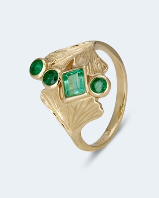 Ring mit Smaragd