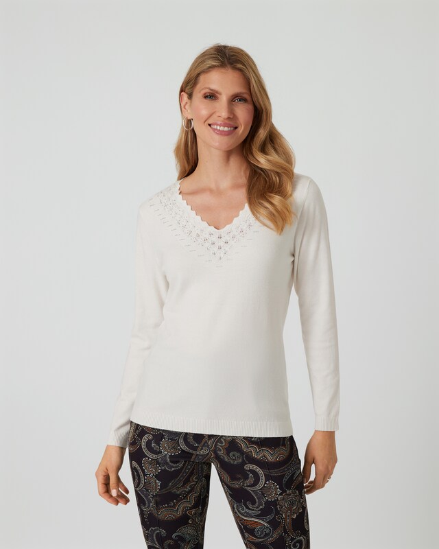 RP Pullover mit Applikation