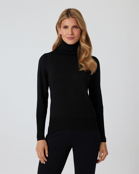 Produktabbildung für Pullover mit Stehkragen
