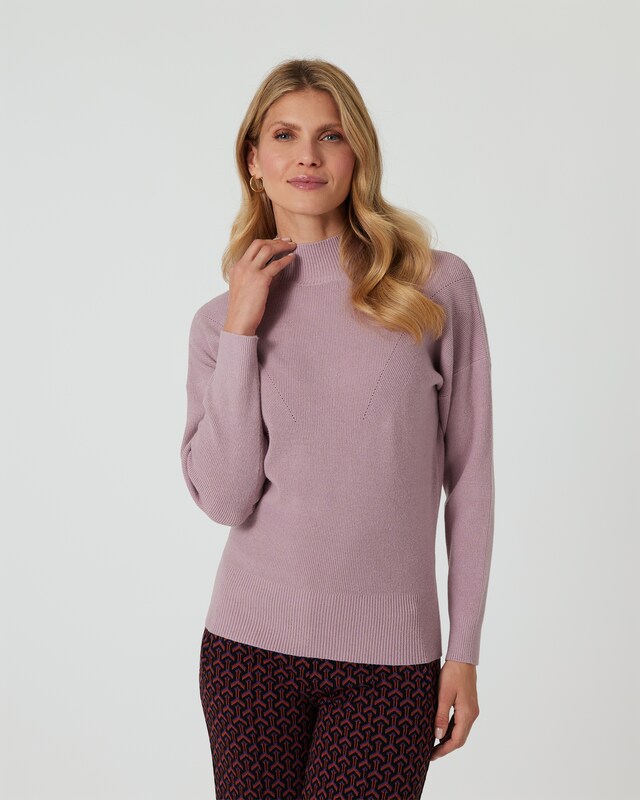 Pullover mit Glanzgarn