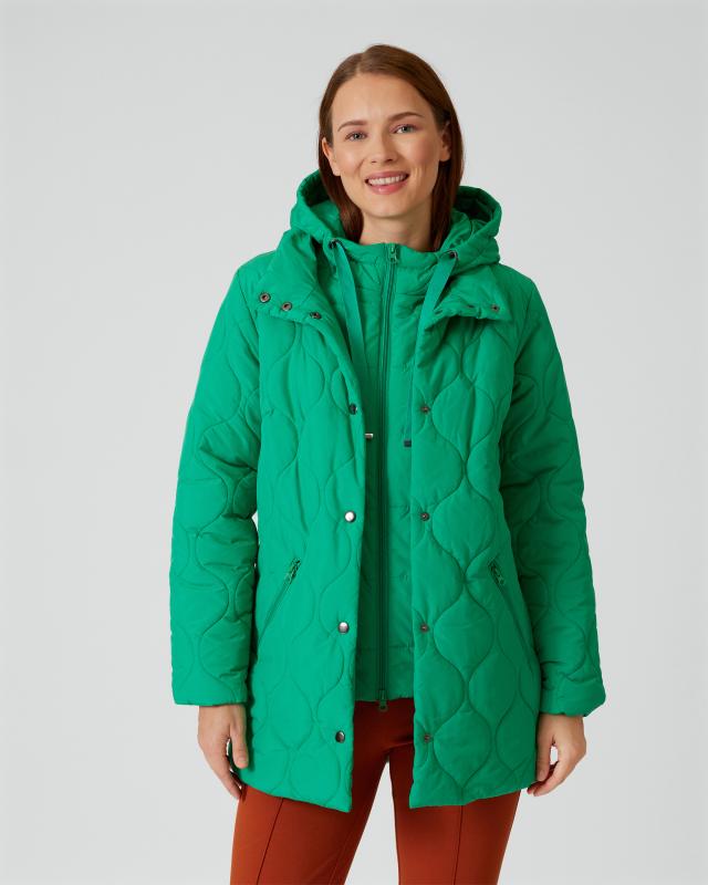 Steppjacke mit Double-Layer